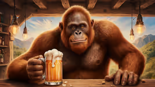 Beer Orangutan