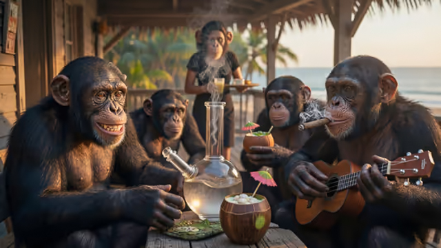 Chillin Chimps