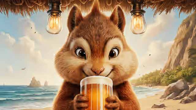 Light Beer Chipmunk
